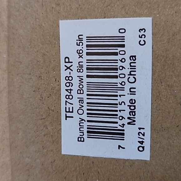 Portmeirion Botanic Garden Terrace 8" Easter/Spring serving bowl, Sweet Pea - Picture 6 of 9